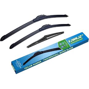 26 "+16" +10 "بوصة في جميع موسم شفرات ممسحة بديل لعام 2013 2014 2015 2015 2017 2018 Toyota RAV4 OEM Quality Wiper Rades (مجموعة من 3)