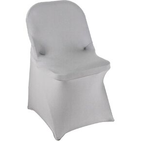 Welmatch White Spandex Action Croach Croach - 10 PCS Weddding Events Decoration Concord Coard Cover Good (White ، 10)