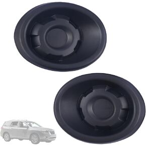 Fog Light Cover 622573KA0A 622563KA0A NI1038154 NI1039154 Compatible with Nissan Pathfinder 2013 2014 2015 2016 Driver and Passenger Side Fog Lampshade Decorative Cover Bezel
