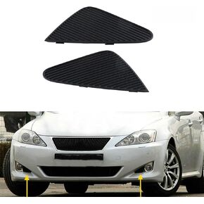 1Pair Front Fog Light Lamp Covers Cap Trim For Lexus IS IS250 IS350 2006 2007 2008 2009