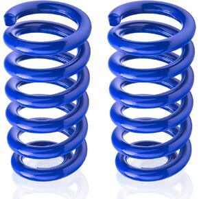 Heavy Duty Front Coil Springs for C1500 1988-1998 - Upgrate 3" Drop/Lowering Coil Springs Kit 2Pcs, Blue