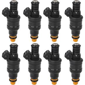 JDMON Fuel Injectors Compatible with 1994-1996 Dodge Ram 1500 2500,1993-1994 Dodge B250 B350,1993-1993 Dodge Ramcharger W150 W250 W350 V8 5.2L 5.9L Replacement for FJ215