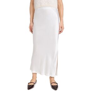 Enza Costa Women's Satin Bias Skirt