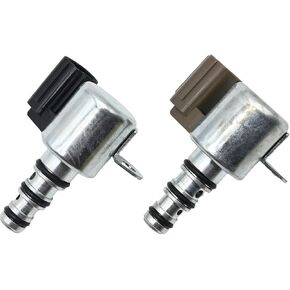 ‎28250-P6H-024 28500-P6H-003 Transmission Shift Control Solenoid Valve B&C Replacement for Acura TL MDX CL for Prelude Pilot Civic Accord 1998-2007, Replaces 28400-P6H-013 28400-P6H-003