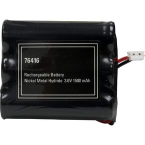 Power Gear Cordless Phone Battery, Rechargeable, Nickel Metal Hydride, 3.6V, 1500mAh, Fits Many Cordless Phone Models Including But Not Limited To Panasonic, Sony, Motorola, RCA, & More, Black, 76416