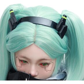 C-ZOFEK Cosplay Headgear for Women Halloween Costume Hair Hoop Headband (black)