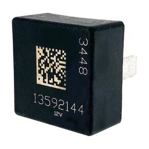 13592144 Relay - 40A 12VDC 4-Pin SPST Automotive Relay - Compatible with Select GM Vehicles (for Cadillac Escalade, Chevrolet Silverado) - Fixes Fuel Pump, Ignition & P0615/P0641 Errors
