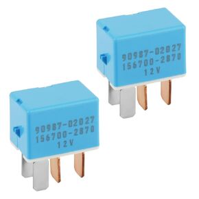 2 PCS 4 مرحلات دبوس ، استبدال السيارات الكهربائية AC القابض A/C التبادل 90987-02027 RELAY 90080-87026 RELAI