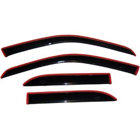 Auto Ventshade [AVS] In-Channel Rain Guards for 2013 - 2018 Toyota Avalon | Window Vent Visors, 4 pcs. - Smoke | 194426