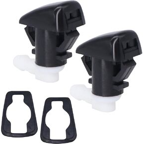 HiSport Windshield Sprinkler Wiper Nozzle - Compatible with Dodge Durango 2011-2019 - Replace 68269108AA （Two Side）