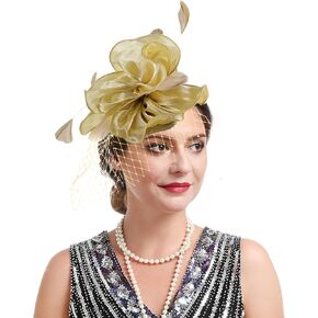 Organza Chiffon Fascinator Hat