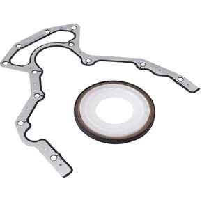 Rldym Rear Main Seal Block Cover Oring Gasket Crankshaft Kit BS40640 JV1657 for Chevrolet GMC Hummer Pontiac LS LSX LS1 LQ4 LQ9 LS2 LS3 LS7 4.8L 5.3L 5.7L 6.0L