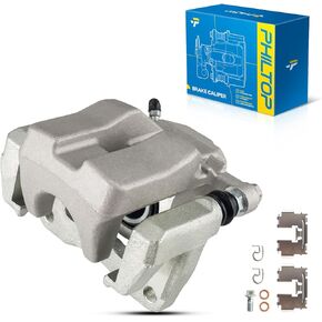 PHILTOP 19B3192+19B3193 Rear Disc Brake Caliper Assembly Replacement For Toyota RAV4 2006 2007 2008 2009 2010 2011 2012, Pair Set of 2 Rear Driver and Passenger Side