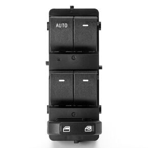 Power Window Switch Driver Side for 2011-2012 Ford F250 F350 F450 F550 Super Duty 2008-2012 Escape, Ford Focus Mercur Mariner Front Left Master Window Door Lock Control - 8L8Z14529AA,8L8Z14529AC