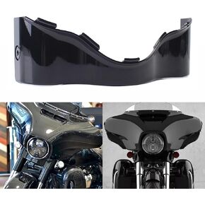 Gloss Black Batwing Outer Fairing Lower Trim Skirt for Harley for Harley Touring Electra Glide Street Glide Ultra Limited FLHX FHLT FLH 2014-2023