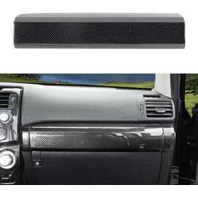 جيشر مشارك في الطيار الزخرفة الزخرفة القطع ABS الداخلية المتوافقة مع Toyota 4runner SUV 2010-2022 ، Matte Black