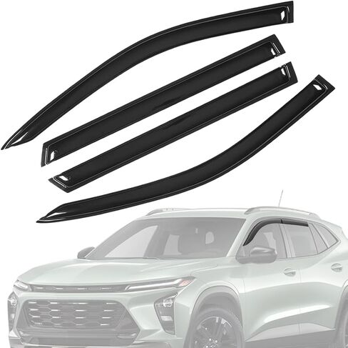 Window Visors Rain Guards Fit 2022, 2023, 2024, 2025 Honda Civic Sedan Side Window Deflectors Vent Shades Sun Visors Mugen Style Tape-On 4PCS in Saudi Arabia