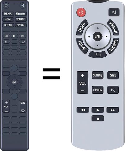 New 86170-45030 Replacement Remote Control fit for 2015-2017 Toyota Sienna Rear DVD Entertainment System 8617045030R 8617045030L in Saudi Arabia