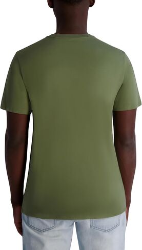Karl Lagerfeld Paris Men's Short Sleeve Crewneck Graphic Design T-Shirt in Saudi Arabia