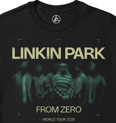 Linkin Park From Zero Official Merch Blurry Portrait Tour T-Shirt in Saudi Arabia