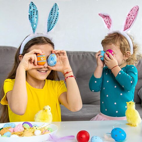 2pcs أفخم عيد الفصح أرنب الأذنين رئيس أذن أذن عقال عقال عيد الفصح للنساء حفلة عيد الهالوين in Kuwait