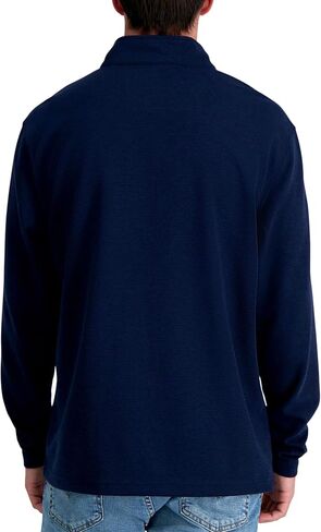 Haggar Pro Football Hall of Fame Mock Neck Quarter Zip pullover in Kuwait