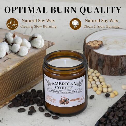 Rainy Chapters Scented Jar Candle - 100% Soy Wax Aromatherapy Candle with Juniper & Cedar Notes, Long-Lasting Fragrance for Home, Relaxation Romantic Ambience (4oz, 20-Hour Burn Time) in Kuwait