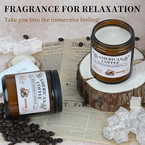 Rainy Chapters Scented Jar Candle - 100% Soy Wax Aromatherapy Candle with Juniper & Cedar Notes, Long-Lasting Fragrance for Home, Relaxation Romantic Ambience (4oz, 20-Hour Burn Time) in Kuwait