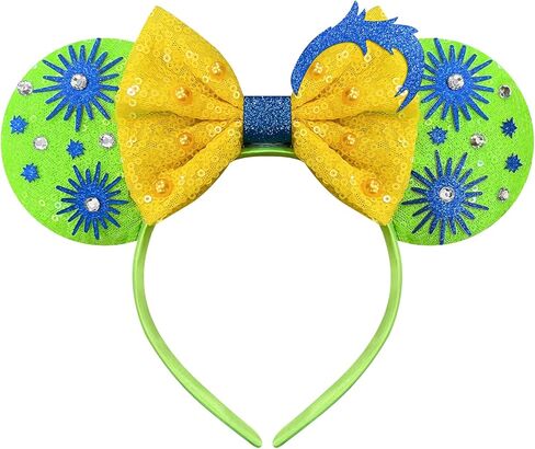 مستوحاة من أقواس الترتر الفأرة الرسوم المتحركة لطيف هالوين للنساء آذان بارك (الفرح) in Kuwait