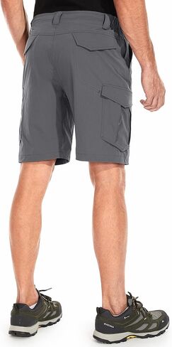 Mens Cargo Shorts, Lightweight Hiking Shorts for Men, Multi-Pocket Quick Dry Fishing ShortsFor Golf,Camping, Travel in Kuwait