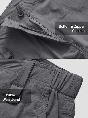 Mens Cargo Shorts, Lightweight Hiking Shorts for Men, Multi-Pocket Quick Dry Fishing ShortsFor Golf,Camping, Travel in Kuwait