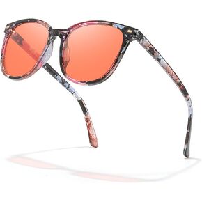 Myiaur 99.9% Orange Blue Light Blocking Glasses for Women Blue Blocker Glasses for Gaming/Phone/Computer Reduce Eyestrain