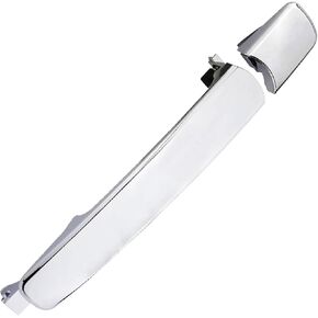 Exterior Door Handle Front Left Driver Side for Nissan Rogue 2010-2013,Nissan Murano 2003-2007,Infiniti FX35 FX45 2003-2008 - Without Smart Key - Replace# 80640-CA012 - Chrome