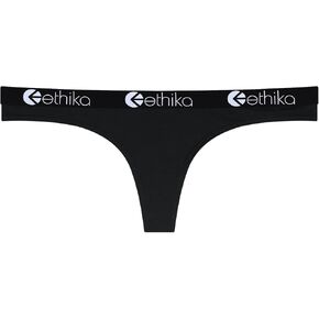 Ethika Women's Thong | Midnight Black