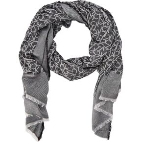 Calvin Klein Womens Soft Everyday Solid Pashmina Chambray Scarf