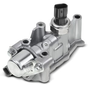 A-Premium Engine Variable Valve Timing (VVT) Solenoid Compatible with Honda Civic 2006 2007 2008 2009 2010 2011, L4 1.8L, Spool Valve Assembly, Replace# 15810-RNA-A01, 15810RNAA01