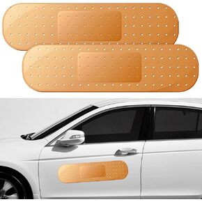 ملصق 2pcs للسيارات بانديد ، ملصق مصلح ضمادة عملاق 24 بوصة ، PVC ، لامع ، كرتون ، بيج ، مقاوم للماء ، صلبة ، في الهواء الطلق ، الشارات