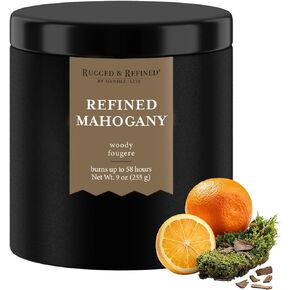 شموع شموع معطرة للشمعة للرجال ، عطر العسل الويسكي ، 16.25 أوقية جرة ، 3-Wick ، ​​51 ساعة من وقت الحرق ، والعلاج العطري المذكر مع رائحة طويلة الأمد ، هدية مثالية ليوم الأب وديكور المنزل