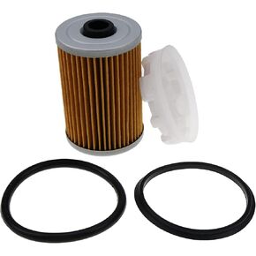 DVPARTS Fuel Filter & Disc Filter Disk Kit for Mercury Marine Mercruiser 35-866171A01 Quicksilver 8M0093688 35-892665 Fit MerCruiser Engines with Gen III 3 Fuel Cooler