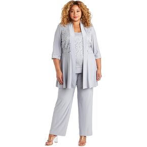 R&M Richards Women's 2pc Formal Pant Set