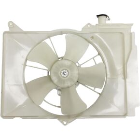 Partsflow Chaiator و Contenser Cooling Fan for 2004-2006 Scion XB for 2000-2005 Toyota Echo 620-525