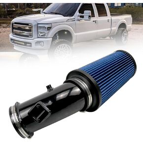 RULLINE 4" Air Intake System with Oiled Filter for Ford F250 F350 F450 6.7L Powerstroke Diesel 2011-2016