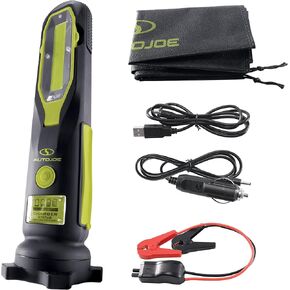 AJS8000 Cordless 12-Volt High Performance Vehicle Jump Starter, W/ 3W 500-Lumen LED Light, 2 USB Output, & SOS Signal, Multi-Use, Car, Truck, & Boat