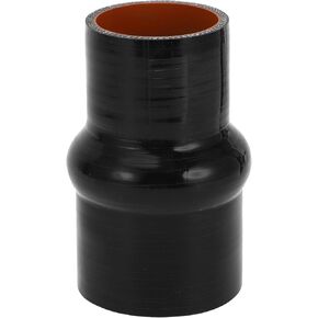 X AUTOHAUX 1 Pcs 70mm-57mm 2.76"-2.24'' 127mm / 5.00" Length Black Car Silicone Hose Hump Hose Coolant Hose Universal