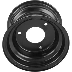 6 inch Wheel Rim 3 Holes,145/70-6 Go Kart Tire Rim Parts for Most 6 inch Wheel Hubs of Go Kart ATV Quad Dirt Bike Ride on Mower,Aluminum Alloy Enhanced Traction Stylish Look