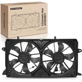 مجموعة مروحة تبريد المحرك A -Premium مع محرك بدون فرش متوافق مع طرازات Chevy و Cadillac & GMC - Silverado 1500 2500 ، Tahoe ، Suburban ، Cheyenne ، Sierra 1500 ، Yukon ، Escalade