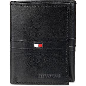 Tommy Hilfiger Men's Leather Trifold Wallet