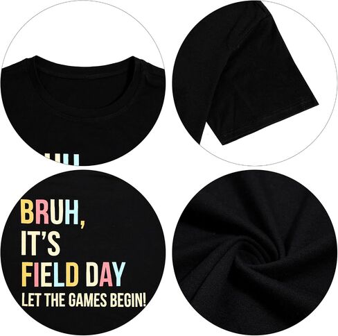 Field Day Shirts for Women Bruh It's Field Day Let The Games Begin Shirt Teacher Life T-Shirt Fun Day Tees in Saudi Arabia