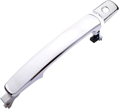 Exterior Door Handle Front Left Driver Side for Nissan Rogue 2010-2013,Nissan Murano 2003-2007,Infiniti FX35 FX45 2003-2008 - Without Smart Key - Replace# 80640-CA012 - Chrome in Kuwait