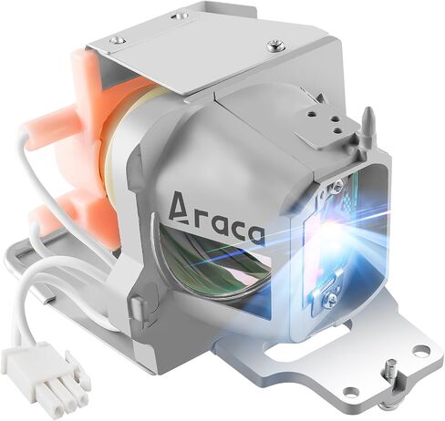 Araca لـ 1610HD /1510X مصباح بروجيكتور بديل مع مبيت لـ DELL 330-6581/725-10229 /1610X /KFV6M مصباح بديل in Kuwait